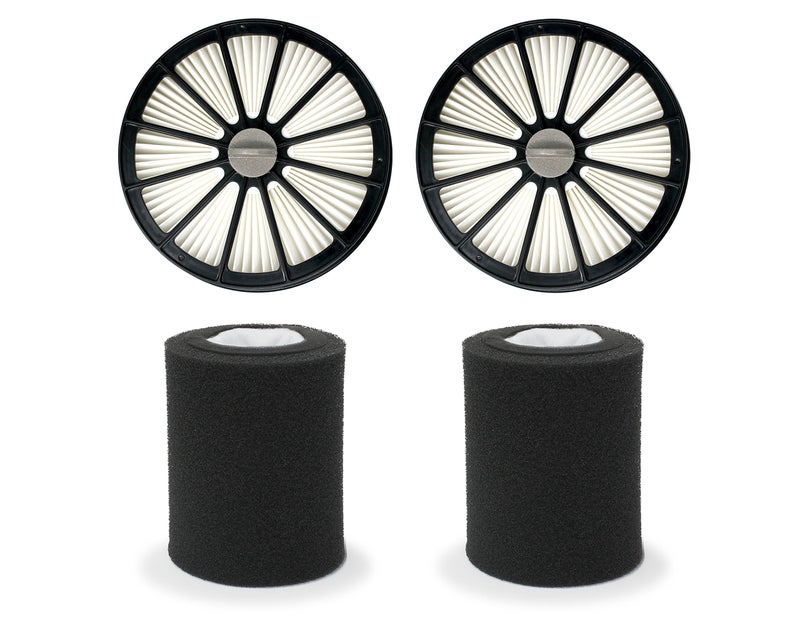 Fette Filter - Pet Hair Eraser Lift-Off Compatible with Bissell 20871 & 2087. Compare to Part # 1612637 & 1612631. (Pack of 2) - Image 2